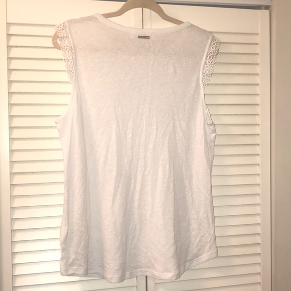 ✨Micheal Kors lace-trim cap sleeve top✨✨✨✨✨✨ - Picture 5 of 5